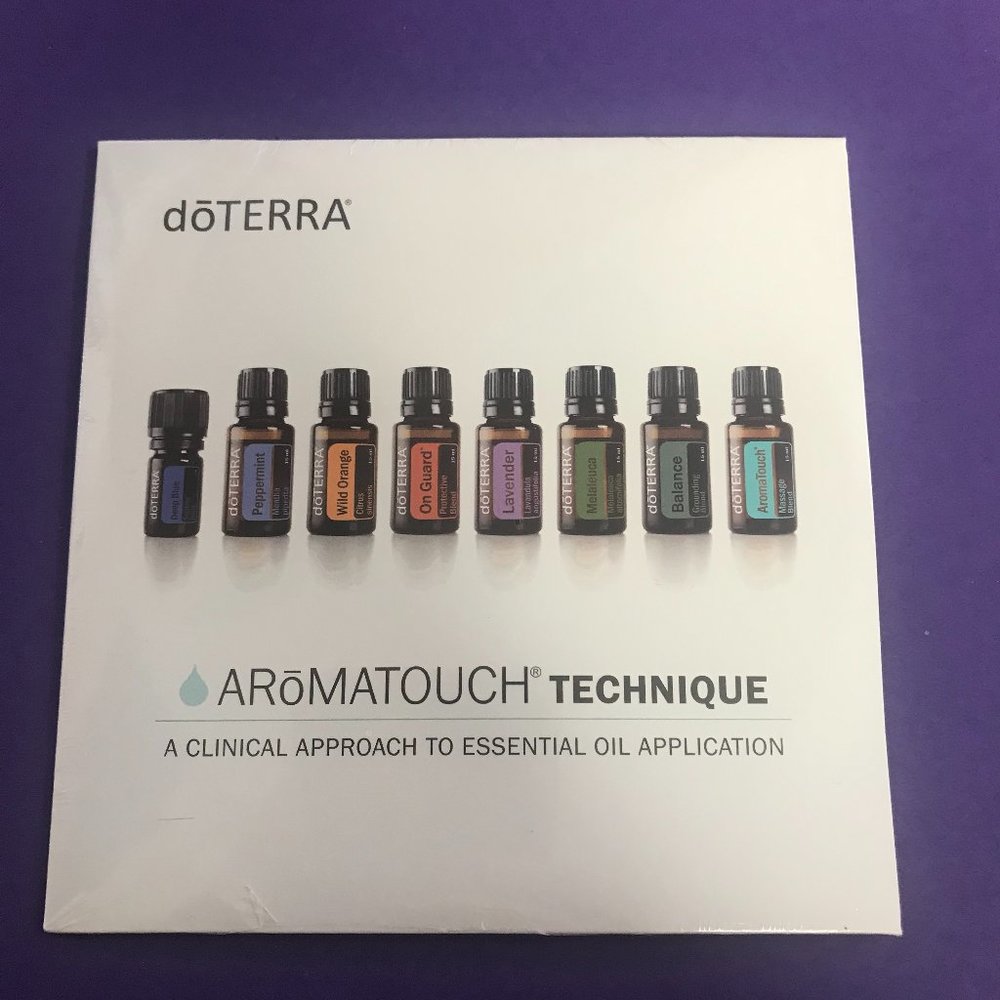Doterra Aromatouch technique oil application DVD CD sealed